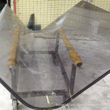 Grey Hot Bending Glass